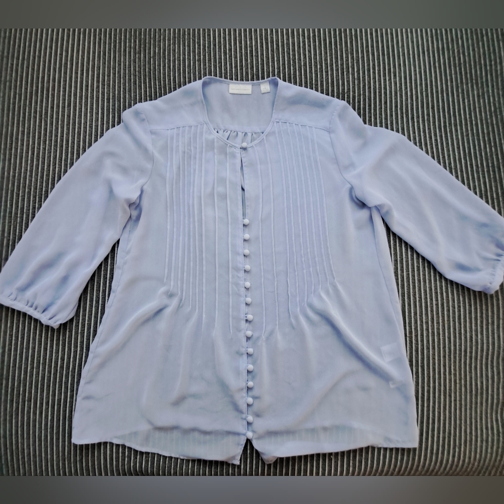 New York & Company  Blouse light blue size M